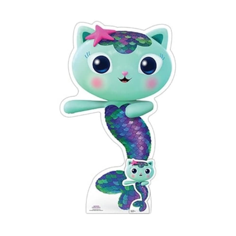 MerCat Gabby's Dollhouse Dreamworks Star Mini Cardboard Cutout 86cm