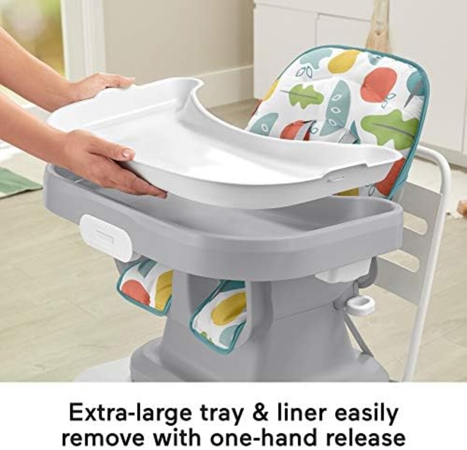 image 1 of Fisher Price Space Saver Simple Clean High Chair