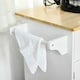 image 6 of HOMCOM Kitchen Island Utility Cart, with 2 Storage Drawers Dining Room White