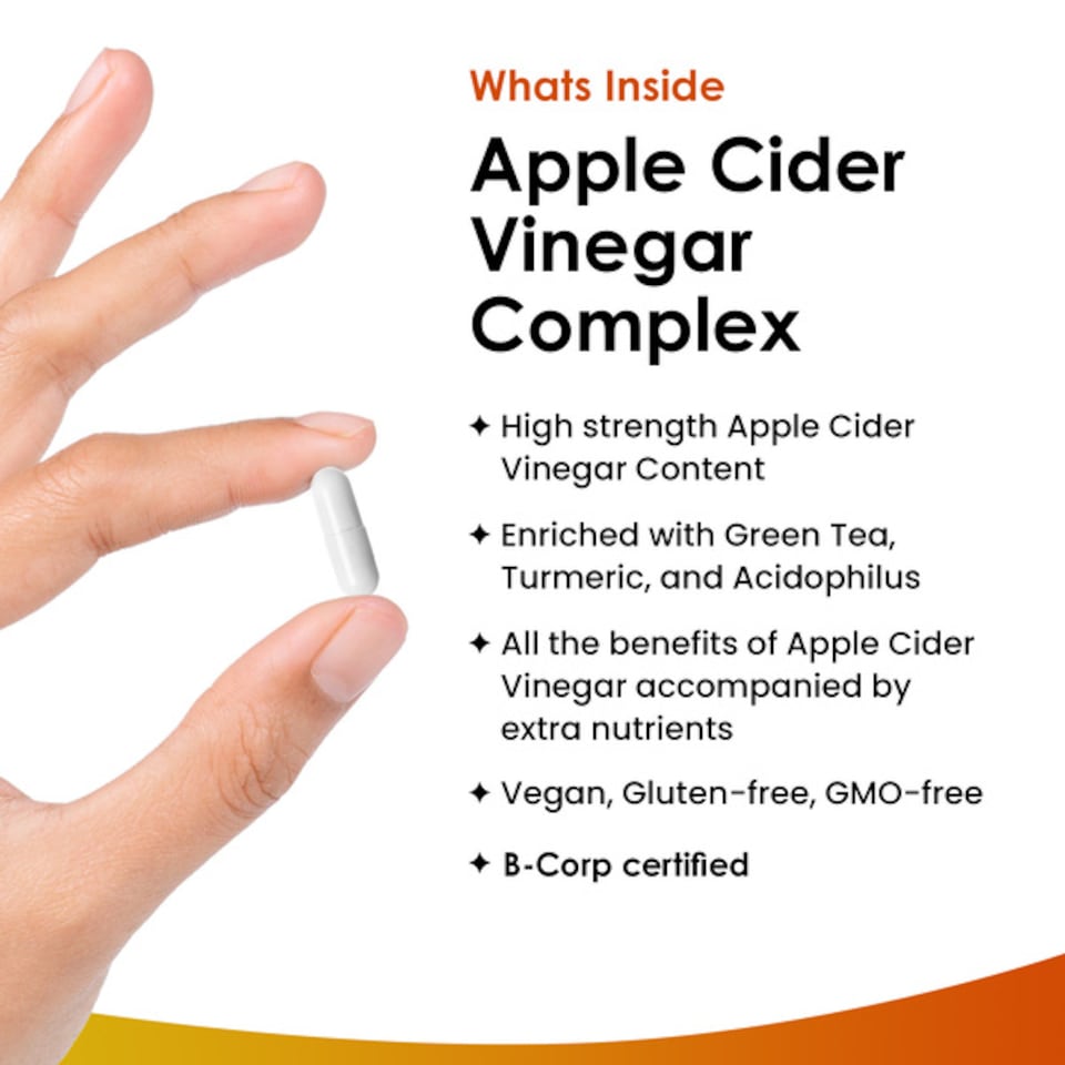 image 1 of Apple Cider Vinegar Complex High Strength Capsules