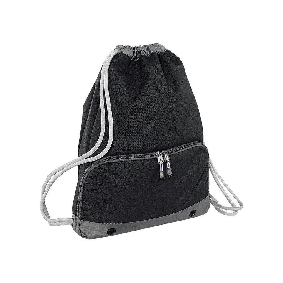 image 1 of Bagbase Athleisure Drawstring Bag - Black - One Size | Black | One Size