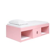 Low Single 3ft Cabin Bed Frame, Pink