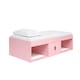 image 1 of Low Single 3ft Cabin Bed Frame, Pink