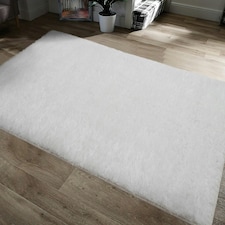 Home Republic Majestic Shaggy Rug - 160 x 230 | Cream - Tesco