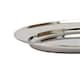 image 4 of Argon Tableware Oval Stainless Steel Serving Platters - 30cm x 20.5cm - Pack of 3