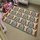 image 4 of Egyptian Flower Ornament Pattern (Rug) Multi | Medium: 80x150cm