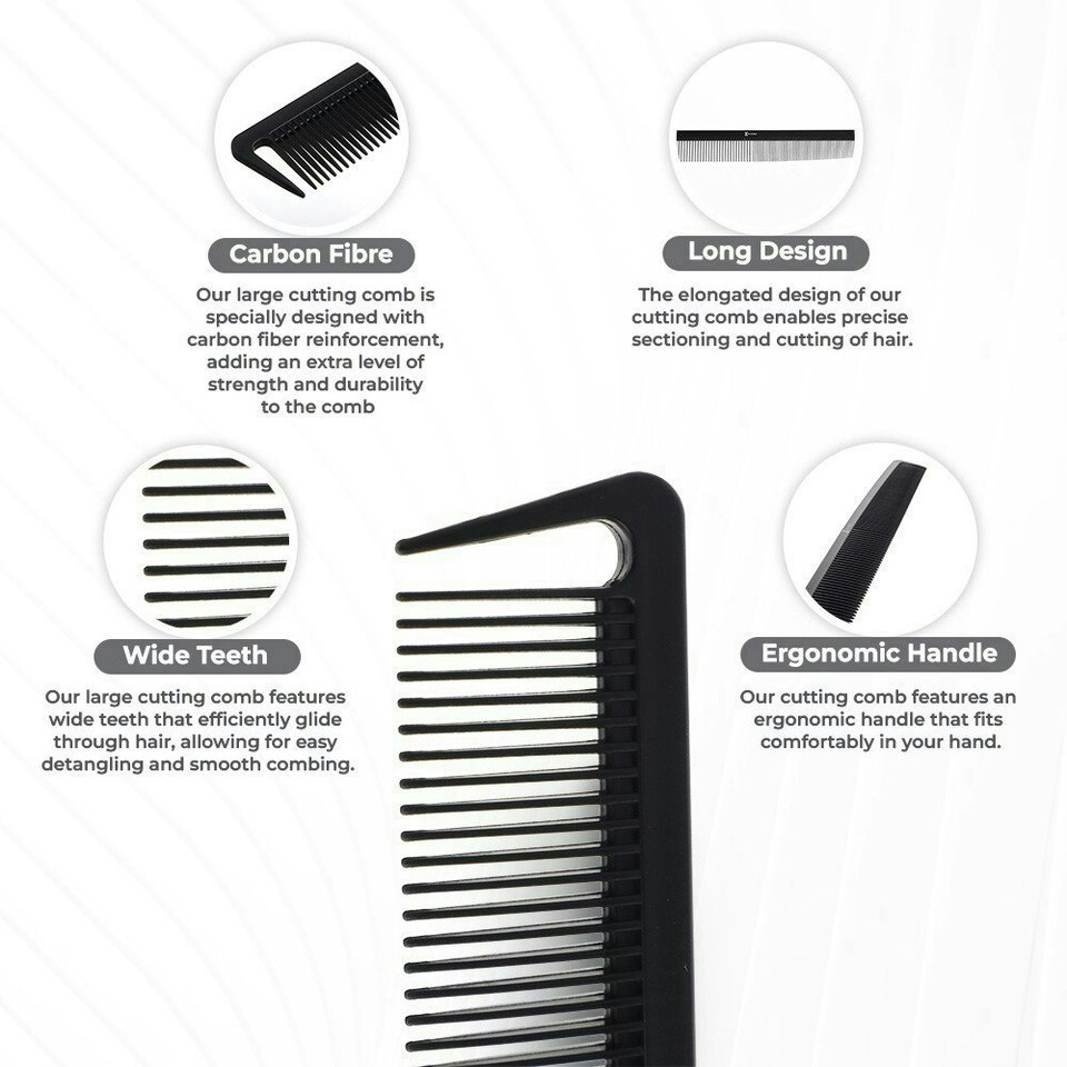 image 1 of Kobe Carbon Long Cutting Comb