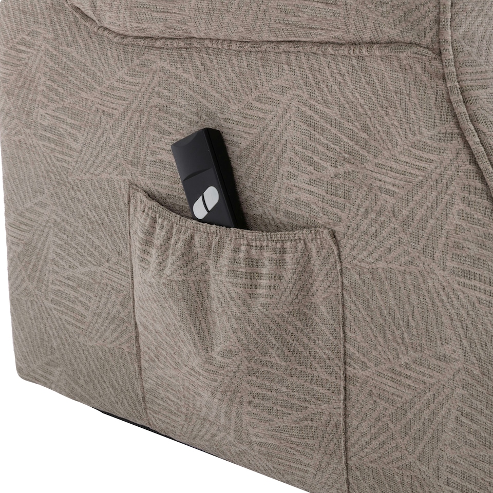 image 1 of Ashfield Electric Fabric Single Motor Rise Recliner Mobility Chair (Mocha)