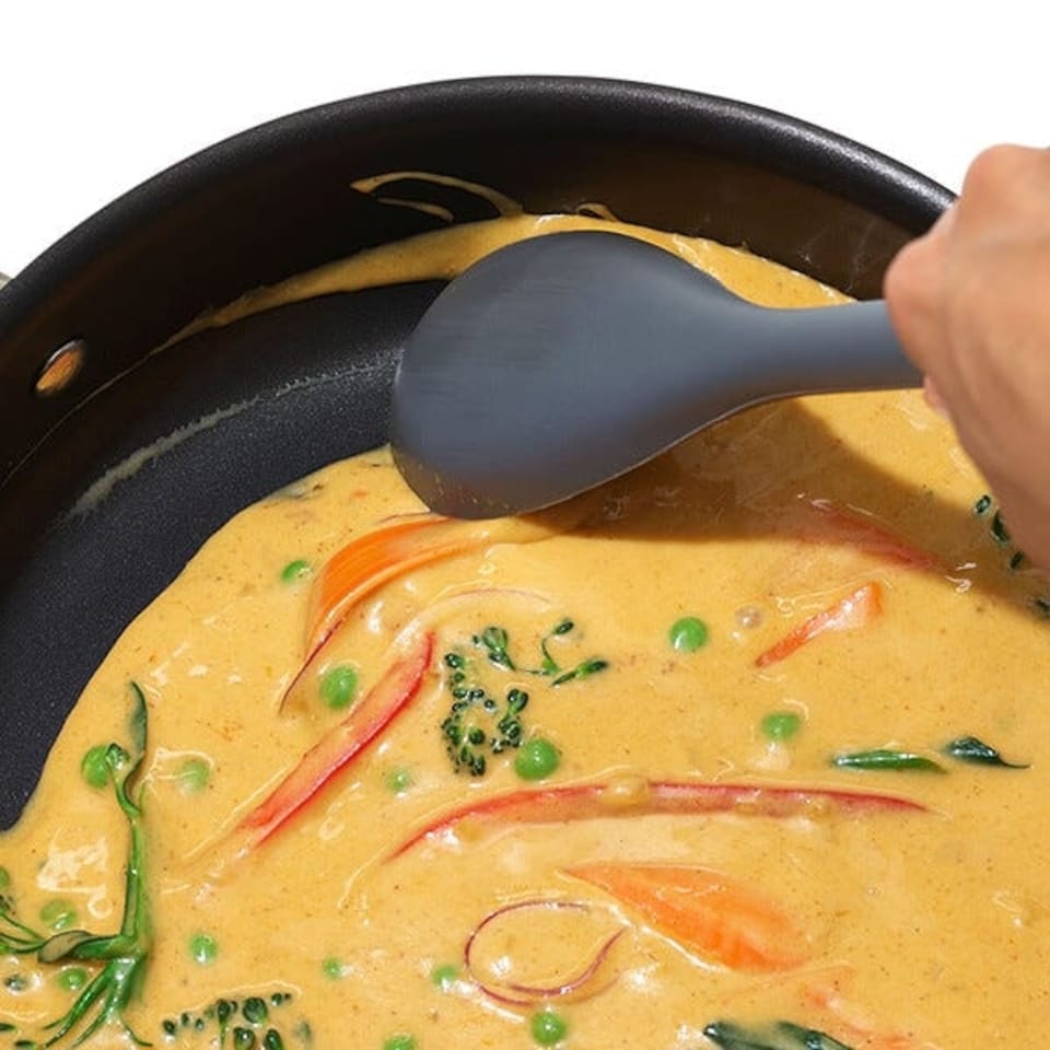 image 1 of OXO Good Grips Silicone Chop & Stir Cooking Spoon