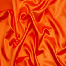 Minerva Core Range Orange Liquid Satin Fabric for Dressmaking, 150cm / 59" Wide - per metre