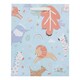 image 3 of Multipack of 3 Medium Gift Bags | Party Bags for Presents | New Baby Boy | For Parents | Cute Animals Design Blue