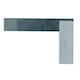 image 3 of 3” 75mm Engineer Tri Set Square Right Angle Straight Edge Stainless Steel
