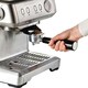 image 8 of Ariete 1313 Metal Espresso Coffee Machine with Bean Grinder, Stainless Steel