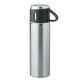image 1 of MidOcean Tonia Double-Walled 420ml Flask - Matt Silver - One Size Multi | One Size