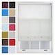 image 1 of FURNISHED Daylight Roller Blind Made to Measure with Chome Round Eyelets | Cream | Cream | (W) 150cm x (L) 165cm