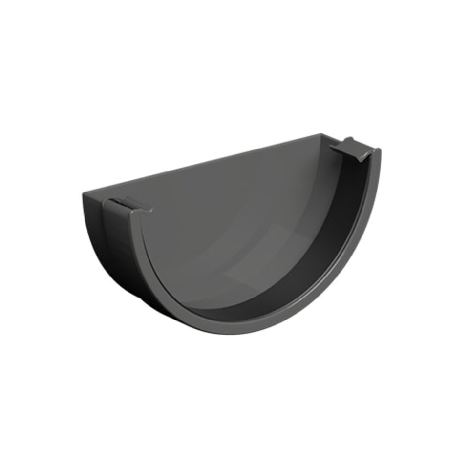 image 1 of FloPlast 16m 170mm XtraFlo Industrial Gutter Kit - Grey