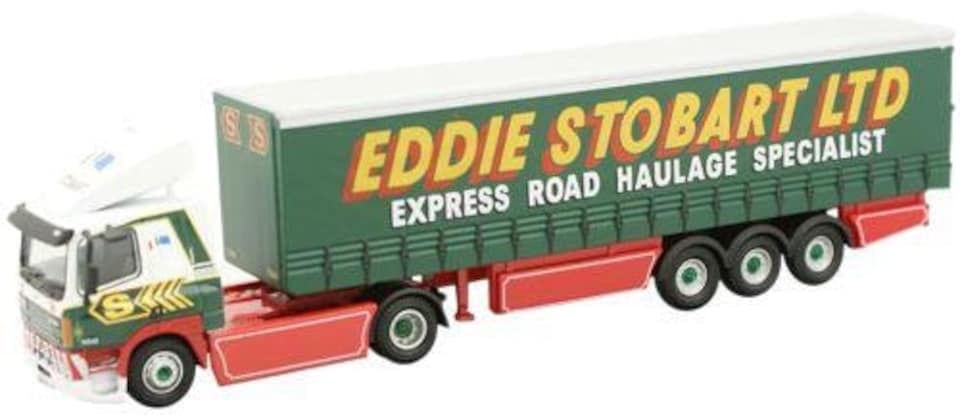 Oxford Diecast Eddie Stobart Collection Leyland DAF FT85CF Curtainside