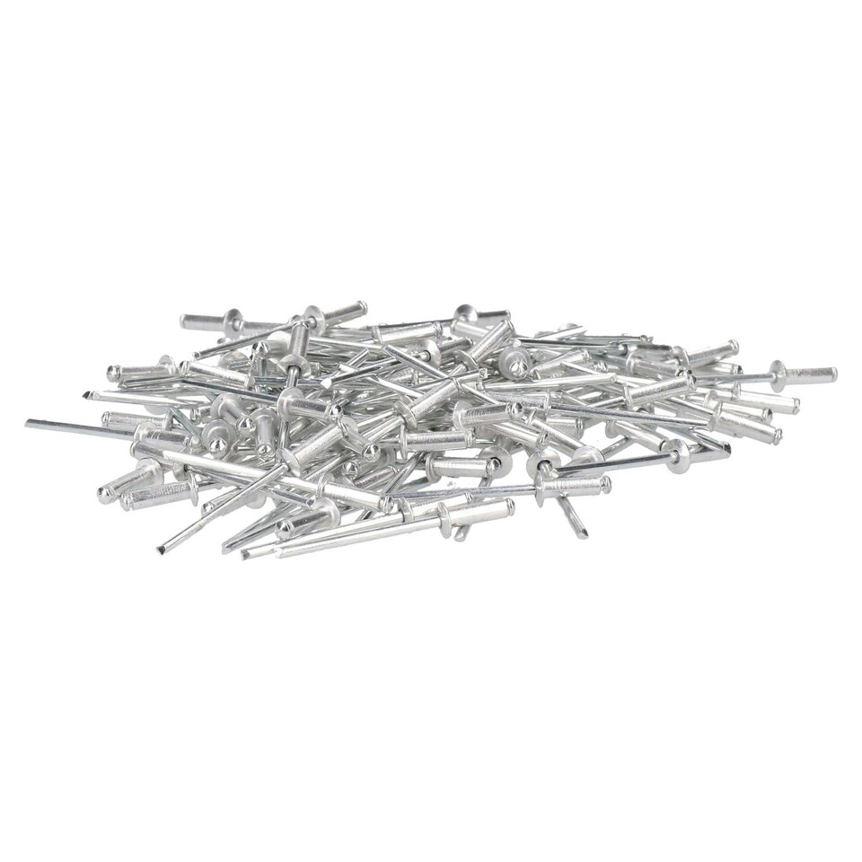 image 1 of 100 Metric Aluminium Blind Pop Pot Rivets Set Fastener Fastening 3.2mm x 10mm