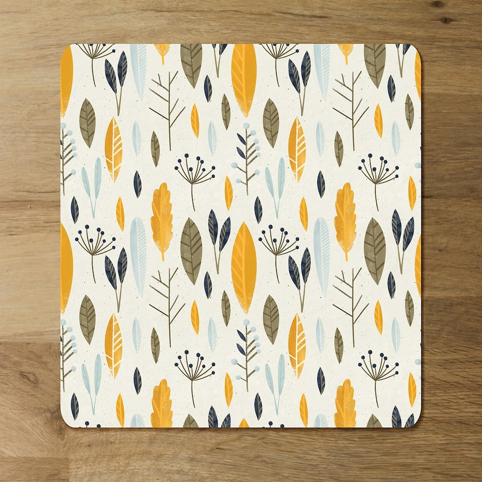 image 1 of Autumn floral illustrations (Placemat)