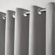 image 2 of Laurence Llewelyn-Bowen Montrose Eyelet Curtains Silver