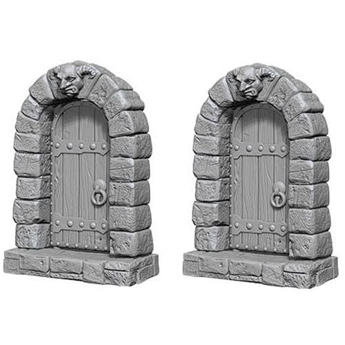 Pathfinder RPG: Deep Cuts Unpainted Miniatures: Doors (Wave 5)