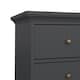 image 9 of Paris Chest of 4 Drawers in Matt Grey