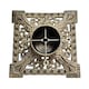 image 1 of Holly International Cast Iron Christmas Tree Stand for Real Trees up to 8ft - Victorian Gold