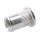image 8 of M3 M4 M5 M6 Alu Nut Serts Riveting Threaded Inserts Blindnut Rivnut 200pc