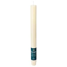 Spaas Rustic Unscented Dinner Candle 25cm - Ivory | Cream | One Size | 1