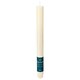image 1 of Spaas Rustic Unscented Dinner Candle 25cm - Ivory | Cream | One Size | 1