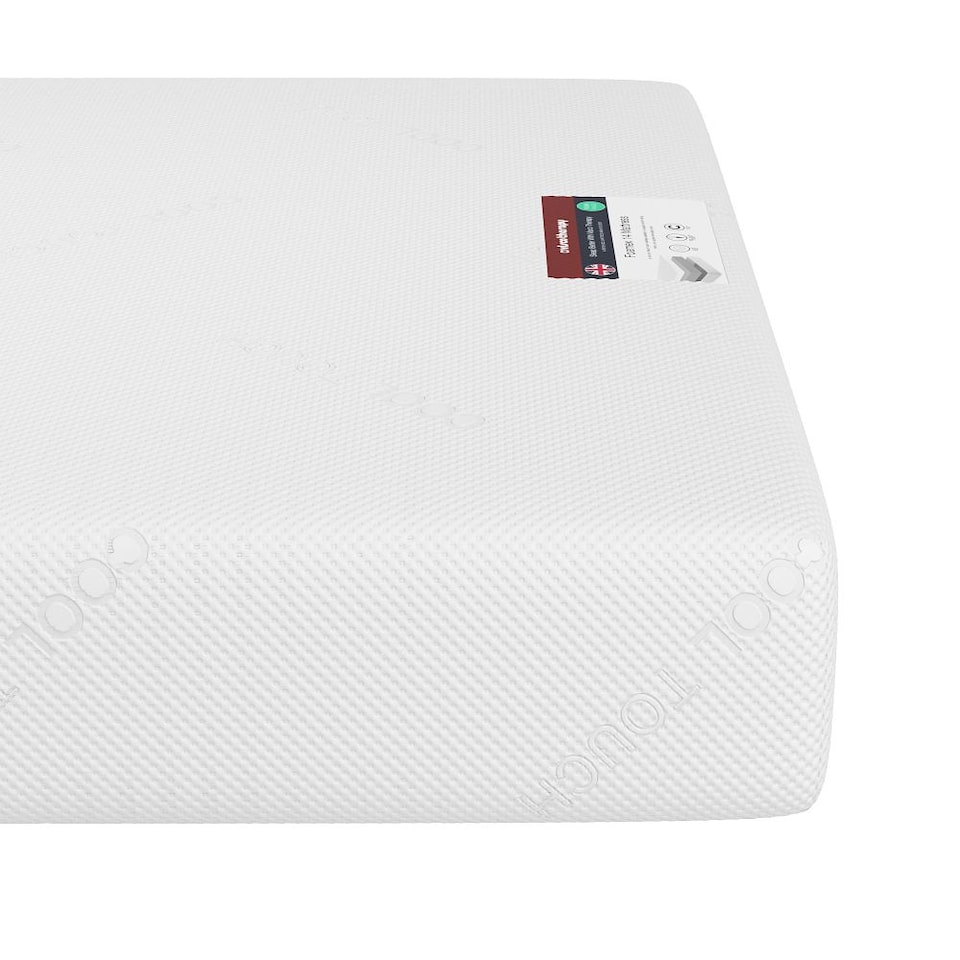 image 1 of Visco Therapy 18cm Deep Essential Ortho Foam Mattress for Firm Support and Alignment | White | White | King | 1