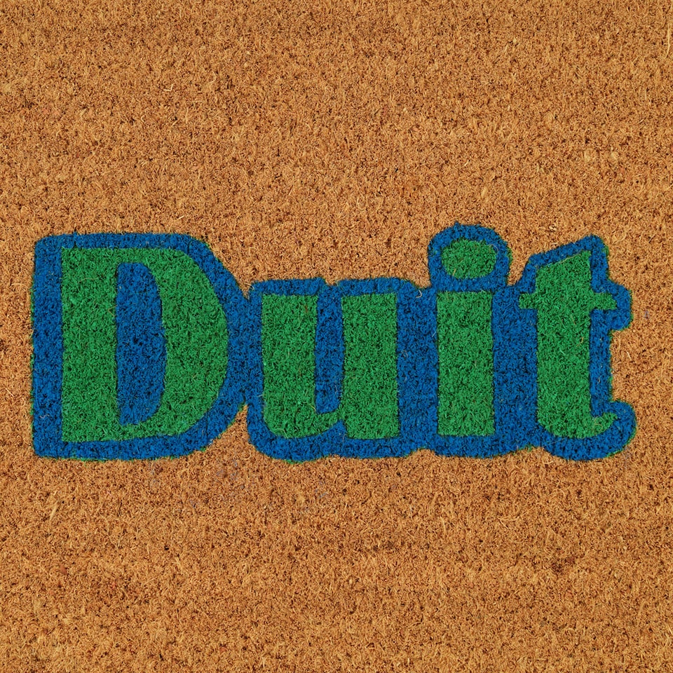 image 1 of KUKOON Irish Dia Duit Coir Doormat 45cm x 75cm