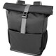 image 1 of Aqua Roll Top Recycled Water Resistant 20L Bike Bag - Solid Black - One Size