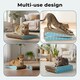 image 4 of Skylos 2PCS Cat Scratching Board Cardboard Cat Scratcher Lounge Pad