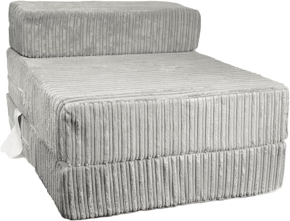 image 1 of Jumbo Cord Z Bed Fold Out Chair Sofa Lounger