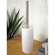 image 1 of Showerdrape Alto White Toilet Brush & Holder