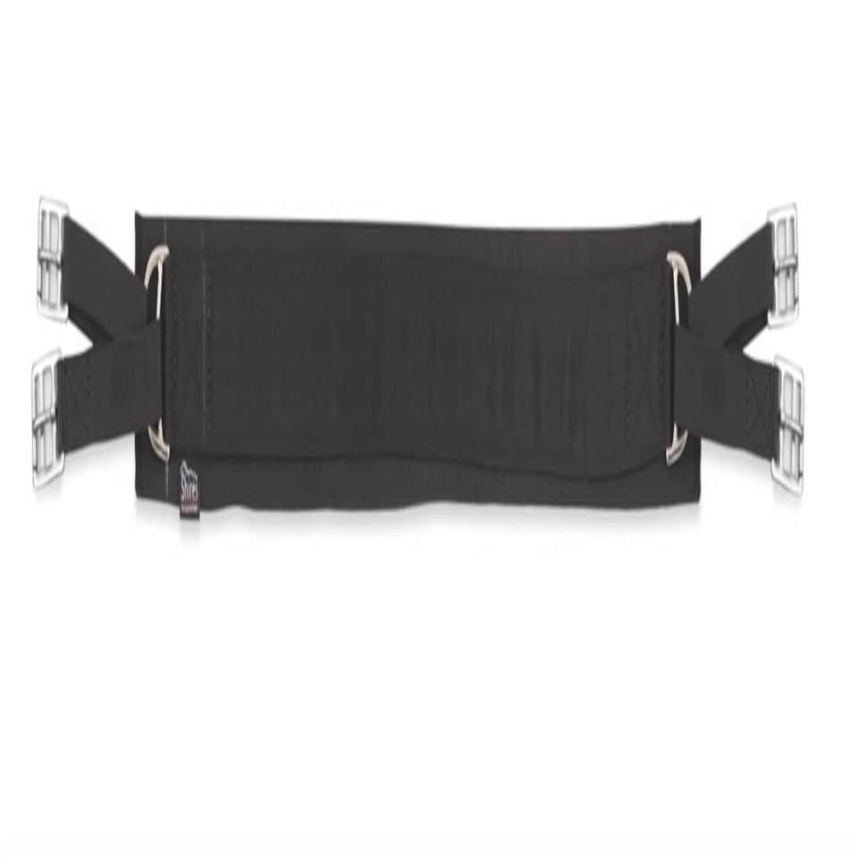 image 1 of Shires Humane Cushion Web Girth Brown | Size: 56 Inch
Colour: Brown