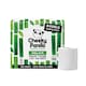 image 1 of Cheeky Panda Double-Length Silky Soft Bamboo Toilet Paper 48 rolls 380 3 ply sheets | White | Size: 48 Rolls | 48