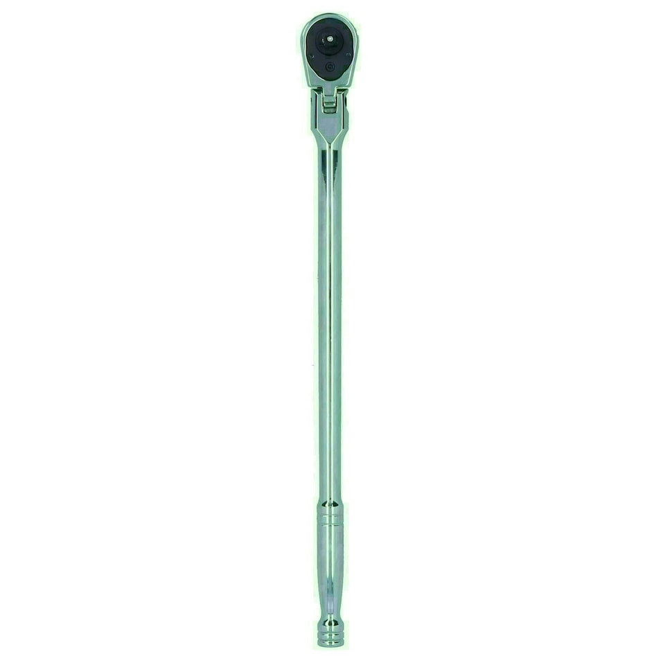 image 1 of 1/4" Drive Flexible Extra Long Ratchet Socket Driver 305mm 36 Teeth