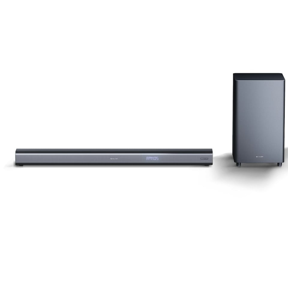 image 1 of SHARP HT-SBW460 3.1 440W Dolby Atmos Soundbar with Subwoofer