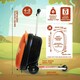 image 2 of Flyte Scooter Suitcase Folding Kids Luggage - Frazer the Fox, Hardshell