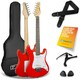 image 2 of 3rd Avenue 3/4 Size Electric Guitar Black