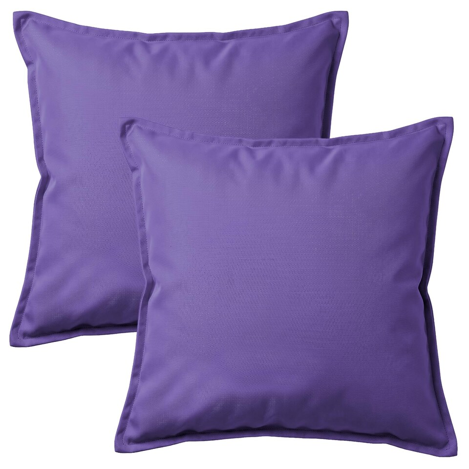 image 1 of Waterproof Indoor & Outdoor Cushions 60 x 60cm – Pack of 2|Garden Patio Sofa Scatter Cushions