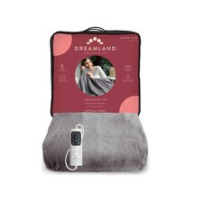 Dreamland Snuggle Up Warming Throw-Grey 120X160cm