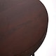 image 4 of Interiors by Premier New Foundry Walnut And Black Metal Bar Table Brown
