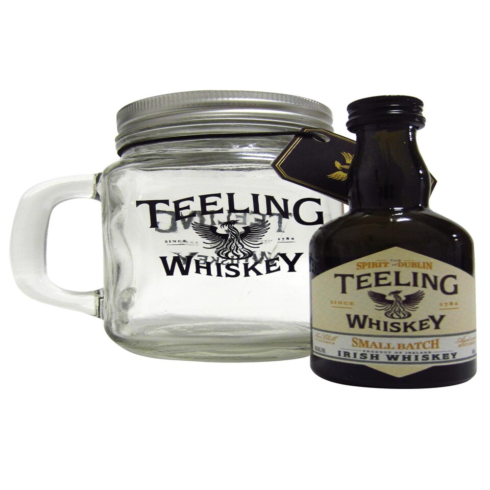 image 1 of Teeling - Small Batch Irish Whiskey Mason Jar Gift Pack | Multi | 1