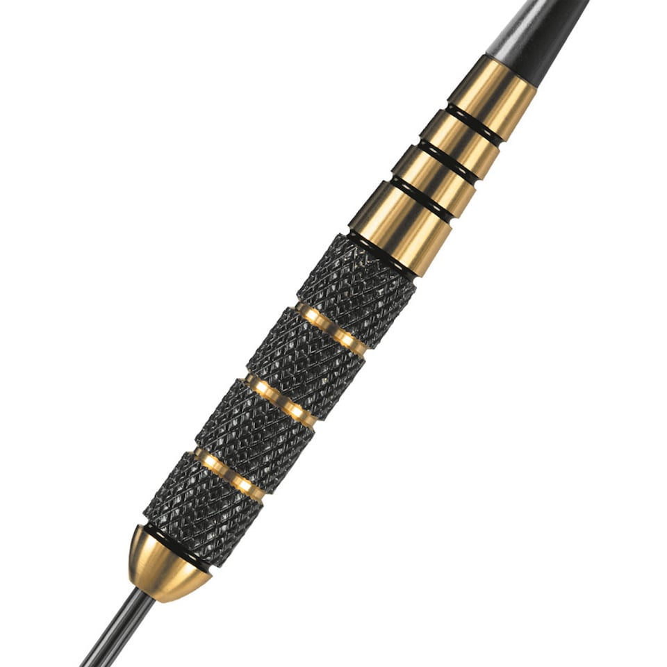 image 1 of Harrows Vodoo Brass Darts (Pack Of 3) | Black | Black/Gold | 27g | 1