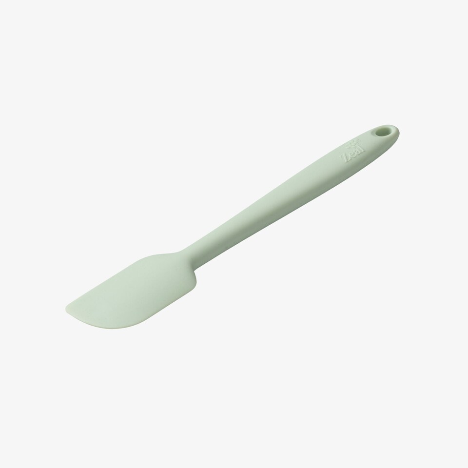 image 1 of Zeal Small Silicone Baking Spatula with Flexible Tip, Sage Green