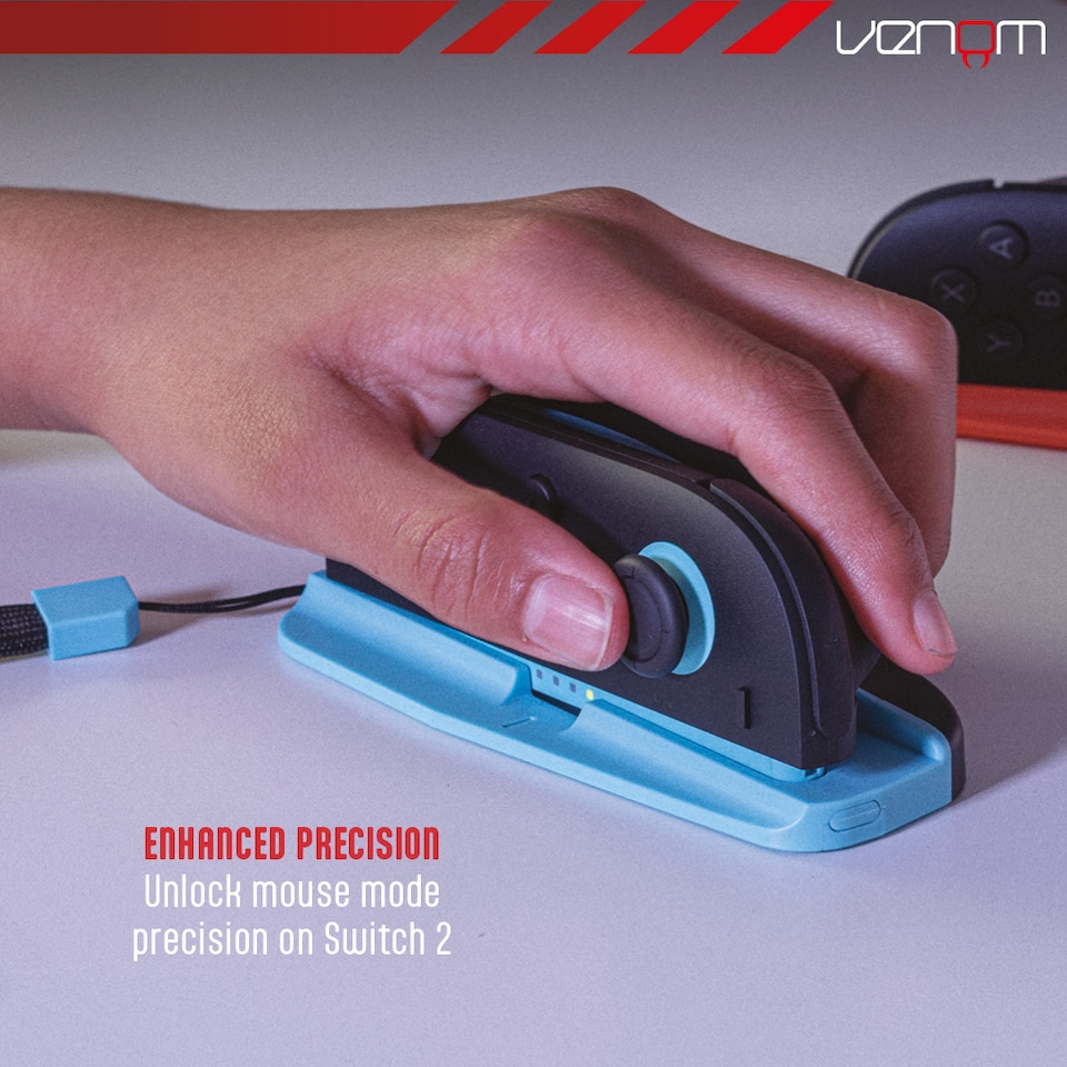 image 1 of Venom Nintendo Switch 2 Joy-Con Mouse Mode Converters