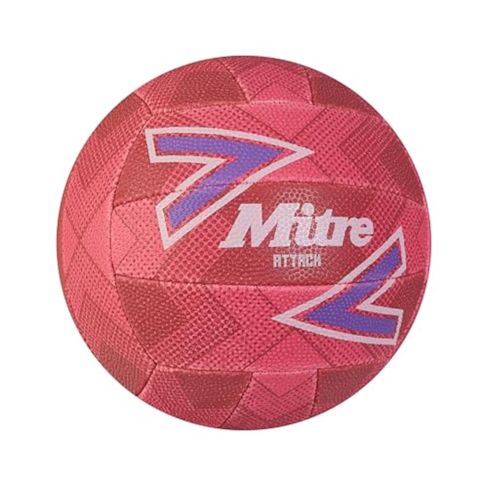 image 1 of Mitre Attack Netball | Popular Style | Interactive Design | Soft-Touch Netball